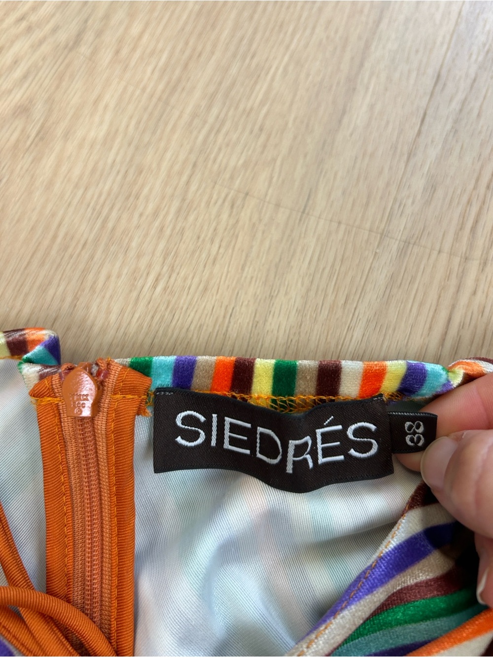 SIEDRES Multicolor Striped Ruched Tank Top - Picture 9 of 12
